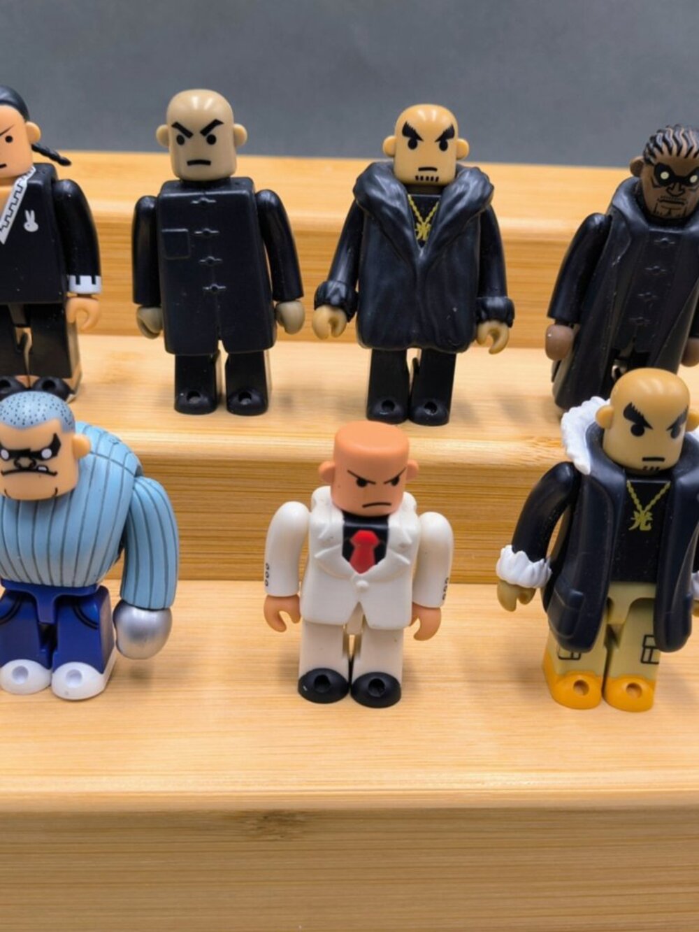 Medicom Kubrick Tokyo Tribe 2 Figure Lot of 7 - Santa Inoue - Galileo Skunk Mera